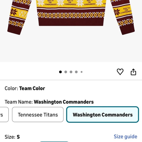 NFL Washington Commanders - Picture 6 of 7